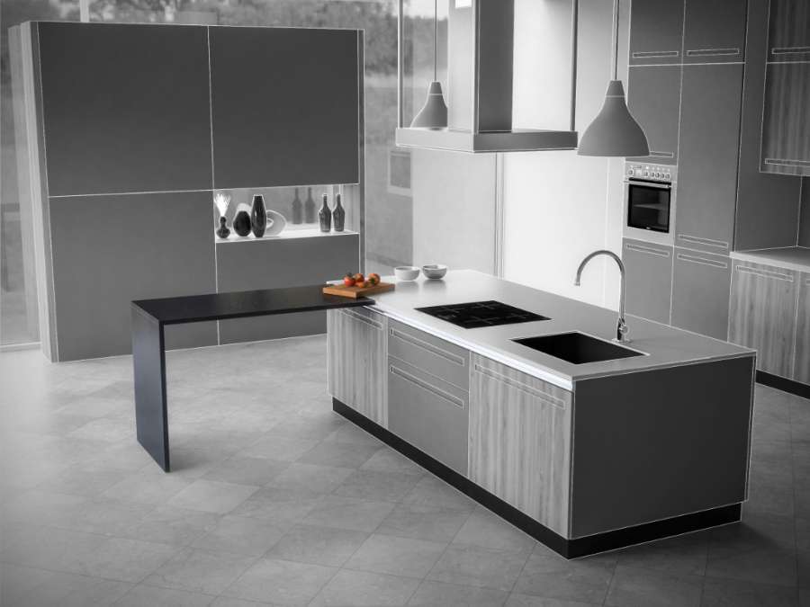 Linear, sistema per tavolo scorrevole