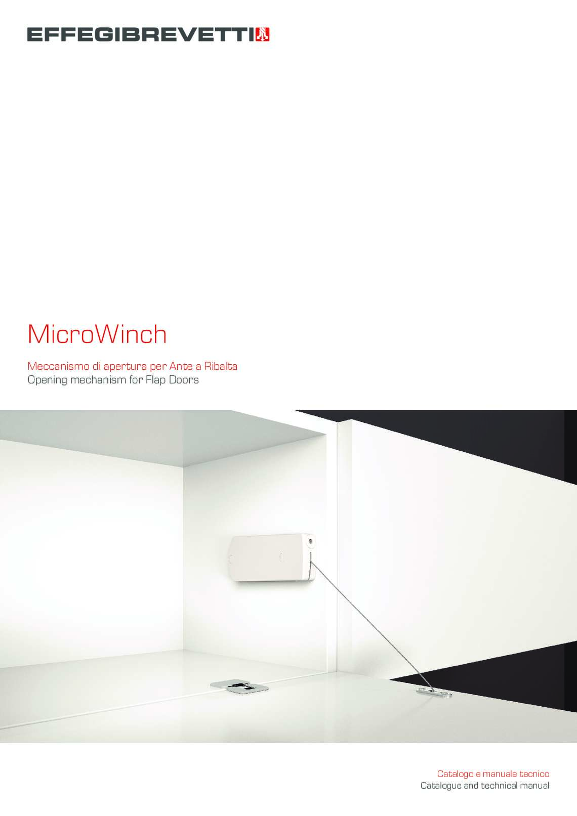 MicroWinch Meccanismo per Ante a Ribalta Effegibrevetti
