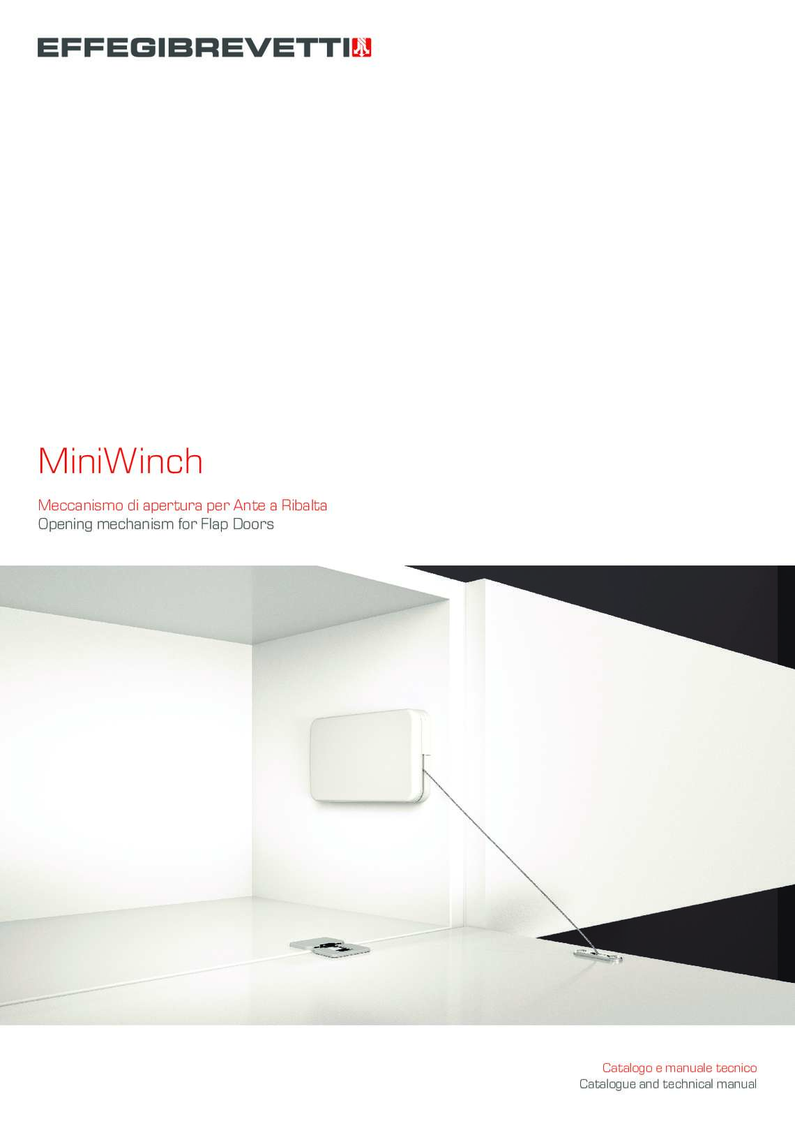 MiniWinch Meccanismo per Ante a Ribalta Effegibrevetti