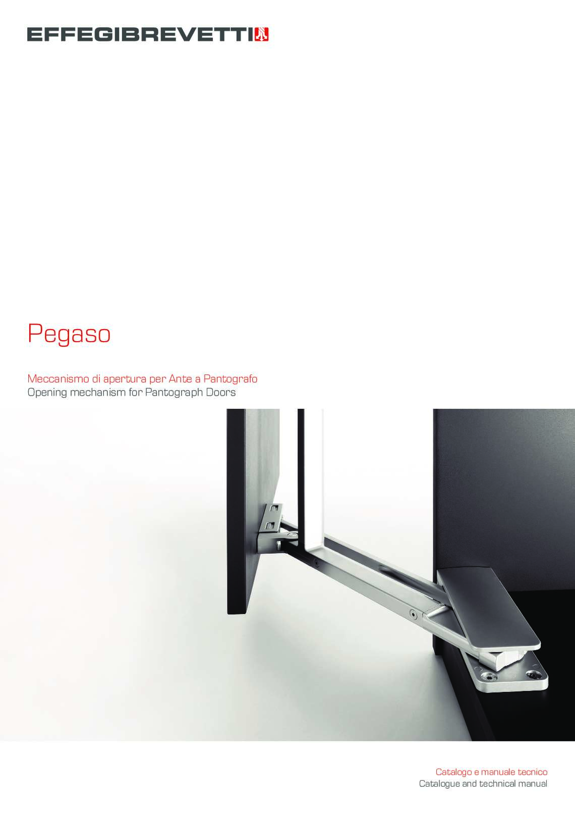 Pegaso Meccanismo per Ante a Pantografo Effegibrevetti